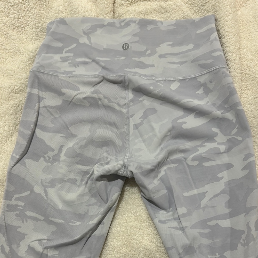 lululemon align high-rise camo leggings (ribbed)